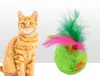 Woven colorful ball cat toys Specification image